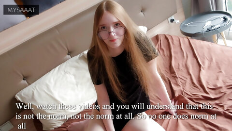 I found out that my stepsister acts in porn