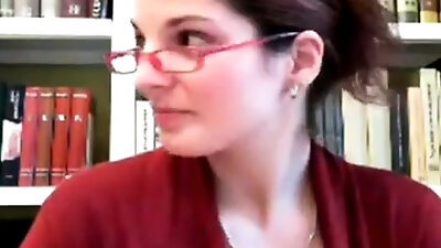 Cute teen naked in public