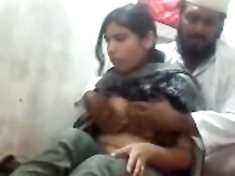 Desi Imam Peer Baba Squeezes Big BOOBS Muslim Wife